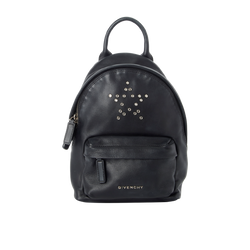 Nano Backpack, Leather, Black, EXD0147, DB, 3*